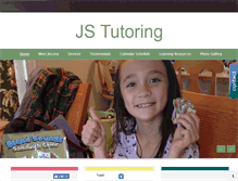Tablet Screenshot of jessicadavistutoring.com